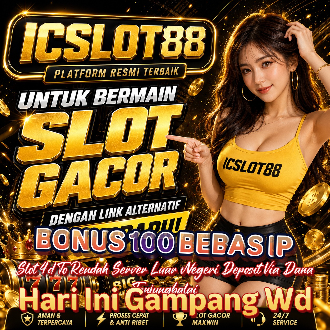 BONUS 100 BEBAS IP